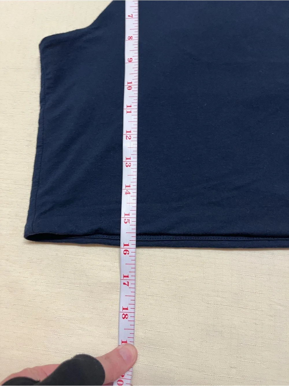 J.Crew S navy high neck cropped tank top